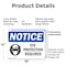 Signmission 12 in Height, 18 in Width, Plastic, Rectangle OS-2PACK-NS-P-1218-L-12338 - alternate 2